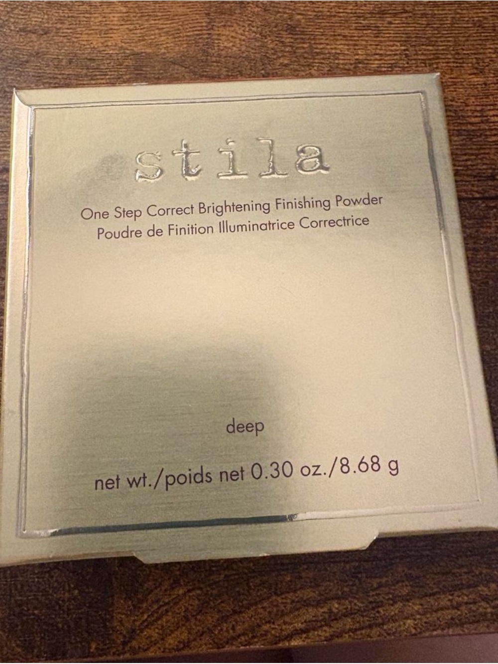 Stila One Step Correct Brightening Finishing Powder - Deep (Silver Packaging)